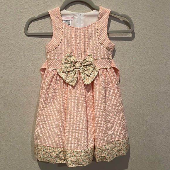 Bonnie Jean Spring Dress for little girl size 5 excellent condition - Picture 1 of 5